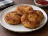 Homemade Aloo Bread Tikki, ready to serve