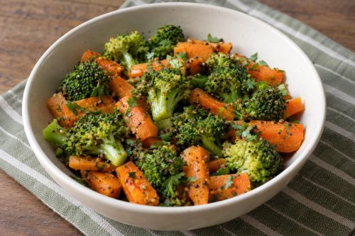 Broccoli Carrot Salad 5 Homemade Broccoli Carrot Salad, ready to serve