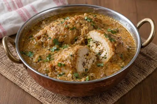 Homemade Chicken Anarkali, ready to serve