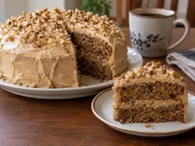 Coffee Walnut Cake