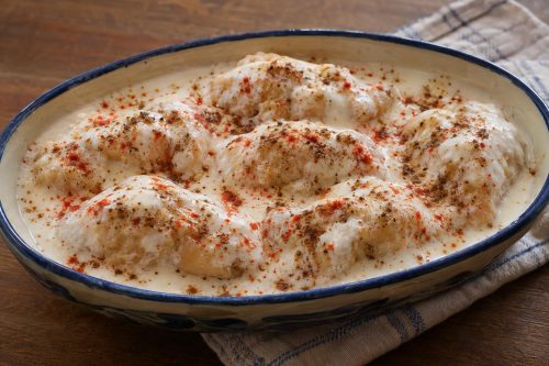 Homemade Dahi ki Gujiya, ready to serve