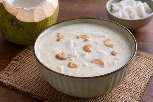 Elaneer Payasam 5 Homemade Elaneer Payasam (Tender Coconut Kheer), ready to serve