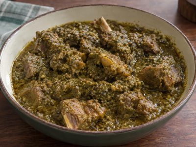 Hara Masala Gosht