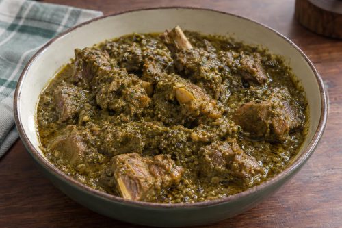 Hara Masala Gosht 5 Homemade Hara Masala Gosht, ready to serve