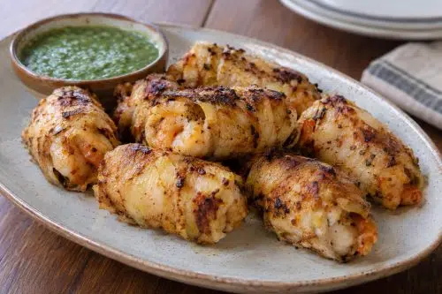 Homemade Jalpari Kebab, ready to serve