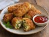 Homemade Paneer Stuffed Cabbage Rolls, ready to serve