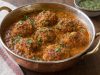Homemade Prawn Kofta Curry, ready to serve