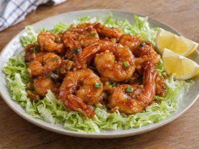 Prawns with Hot Bean Sauce