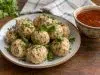 Spicy Fish Balls with Sweet and Sour Sauce 6 Homemade Spicy Fish Balls with Sweet and Sour Sauce, ready to serve