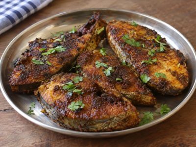 Vanjaram Meen Varuval (Seer Fish Fry)