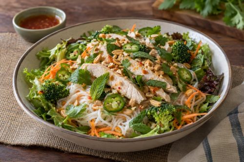 Vietnamese Chicken Salad 5 Homemade Vietnamese Chicken Salad, ready to serve