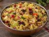 Homemade Zafrani Pulao, ready to serve