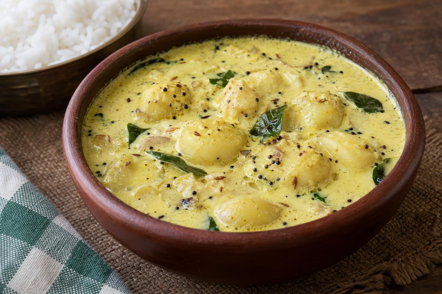 Baby Potato Mor Kuzhambu Recipe | Easy & Tangy | Awesome Cuisine