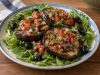 Chargrilled Eggplant Salad with Tomato Salsa 6 Homemade Chargrilled Eggplant Salad with Tomato Salsa, ready to serve