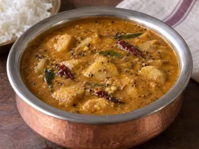 Cheppankizhangu Paruppu Kuzhambu