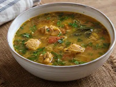 Chettinad Chicken Soup