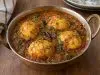 Homemade Chettinad Muttai Kulambu, ready to serve