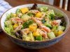Homemade Crab Mango Salad, ready to serve
