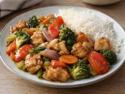 Crunchy Chicken and Vegetables