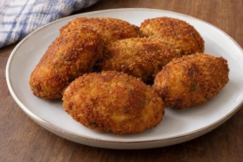 Homemade Fish Rolls, ready to serve