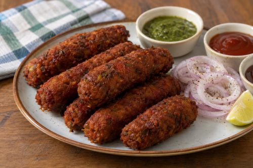 Mixed Vegetable Kabab 5 Homemade Mixed Vegetable Kabab, ready to serve