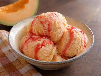 Musk Melon Ice Cream