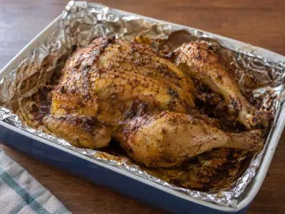 Roast Chicken (Whole Masala Chicken)