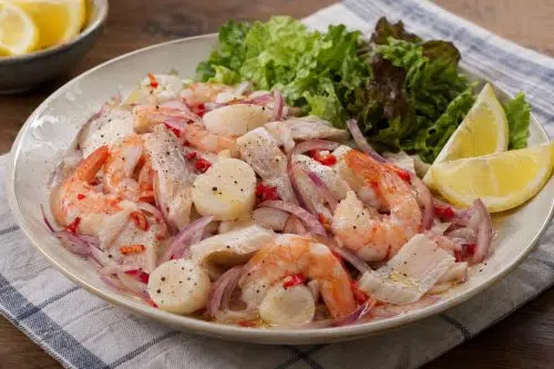 Shrimp Ceviche 5 Homemade Shrimp Ceviche, ready to serve