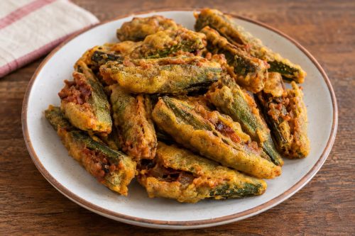 Stuffed Okra 5 Homemade Stuffed Okra, ready to serve