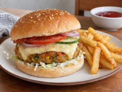 Veg Cheese Burger