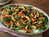 Homemade Warm Asian-style Salad, ready to serve
