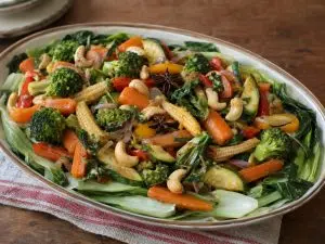 Warm Asian-style Salad